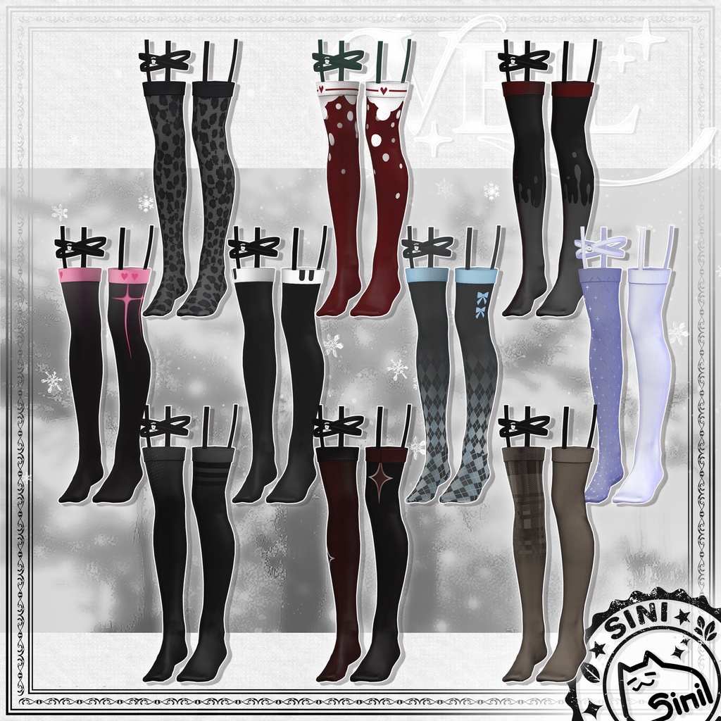 ✨発売記念セール中✨𝐒.𝐂𝟏𝟕 【18 Avatars】🤍VEIL🤍