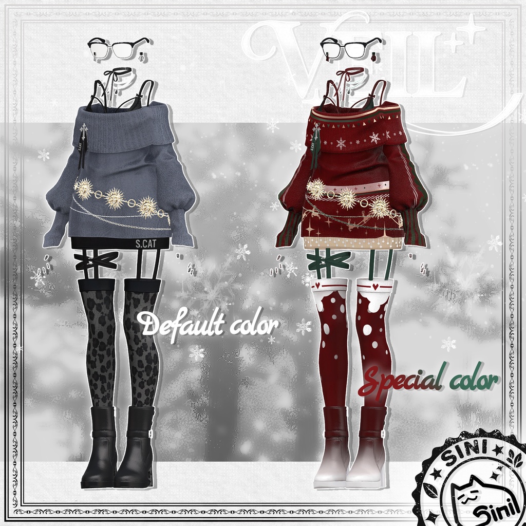 ✨発売記念セール中✨𝐒.𝐂𝟏𝟕 【18 Avatars】🤍VEIL🤍