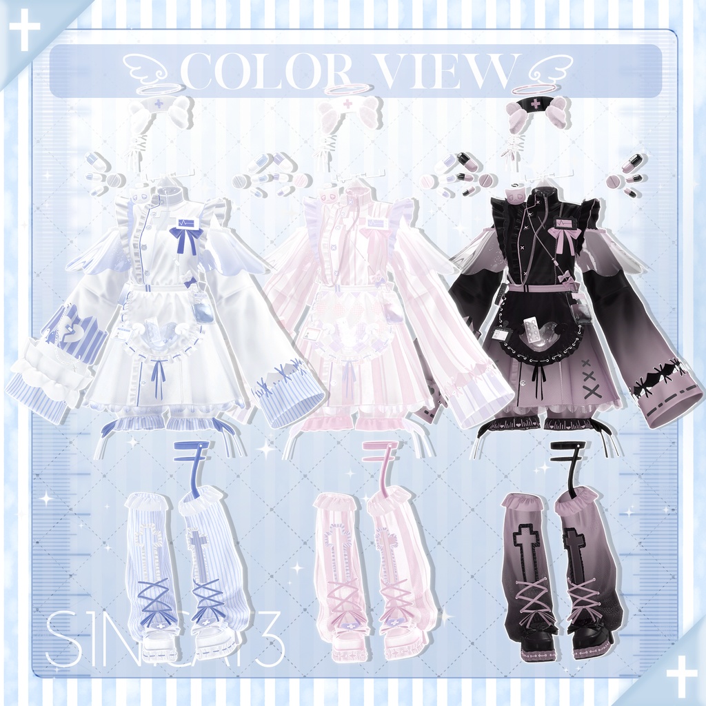 ✨発売記念セール中✨𝐒.𝐂𝟏𝟗 【20 Avatars】🤍ANGELIC DOSAGE🤍