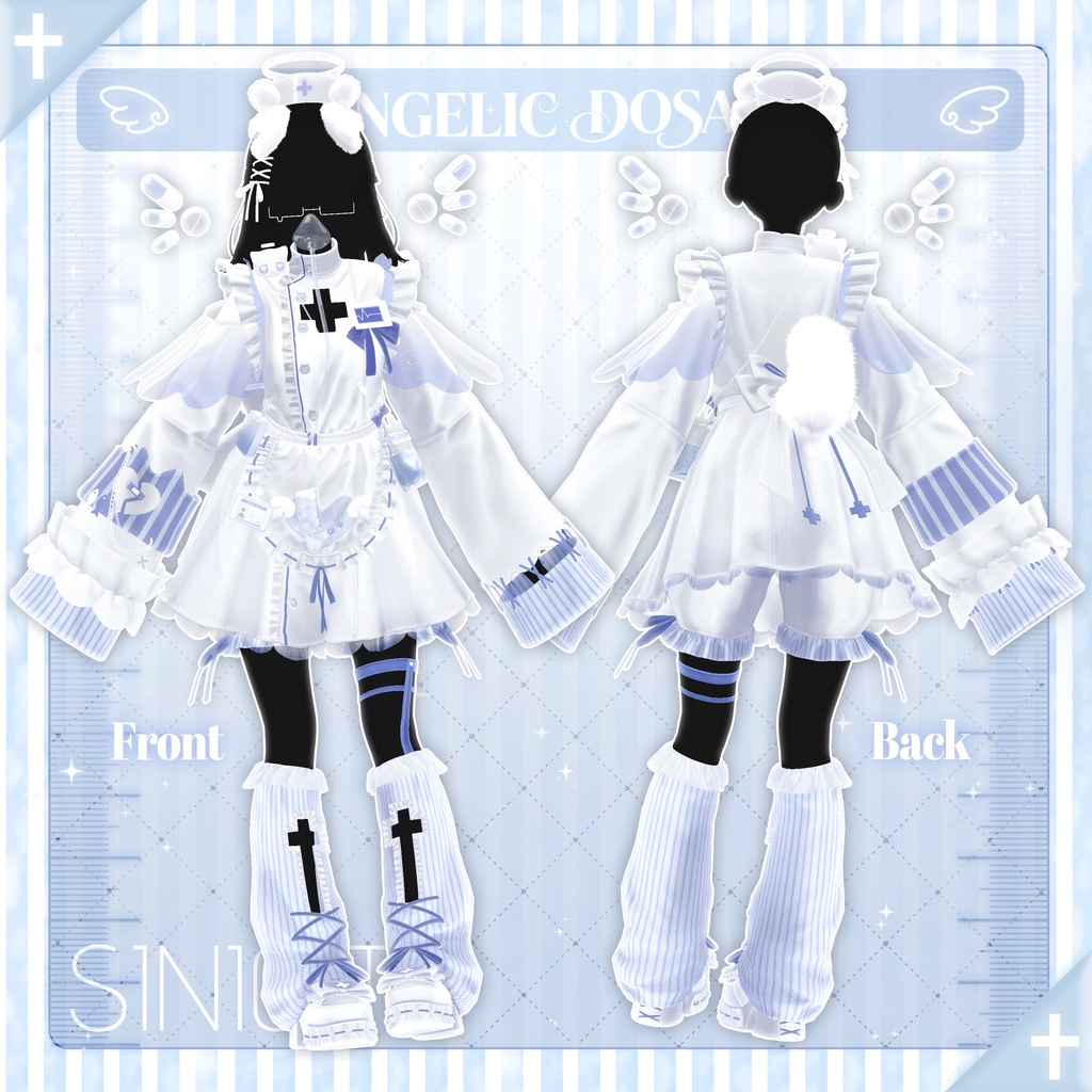 ✨発売記念セール中✨𝐒.𝐂𝟏𝟗 【20 Avatars】🤍ANGELIC DOSAGE🤍