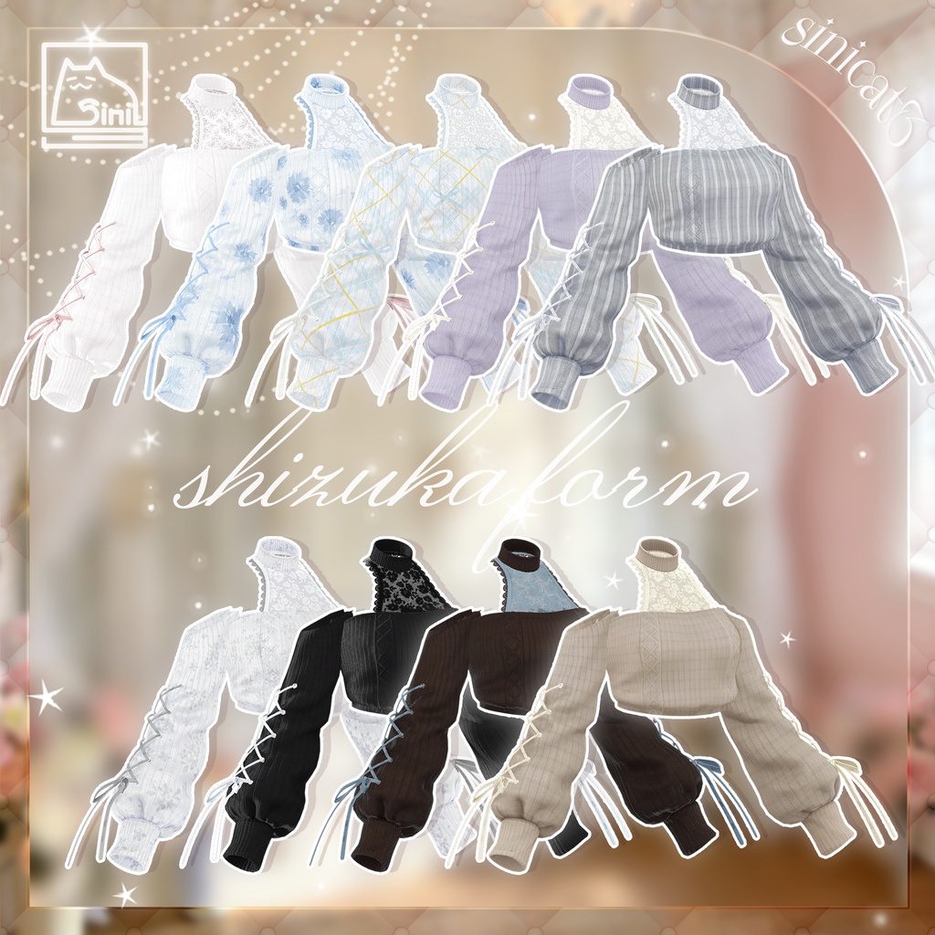 ✨発売記念セール中✨𝐒.𝐂 𝟐𝟎 【19 Avatars】🤍 Shizuka Form 🤍