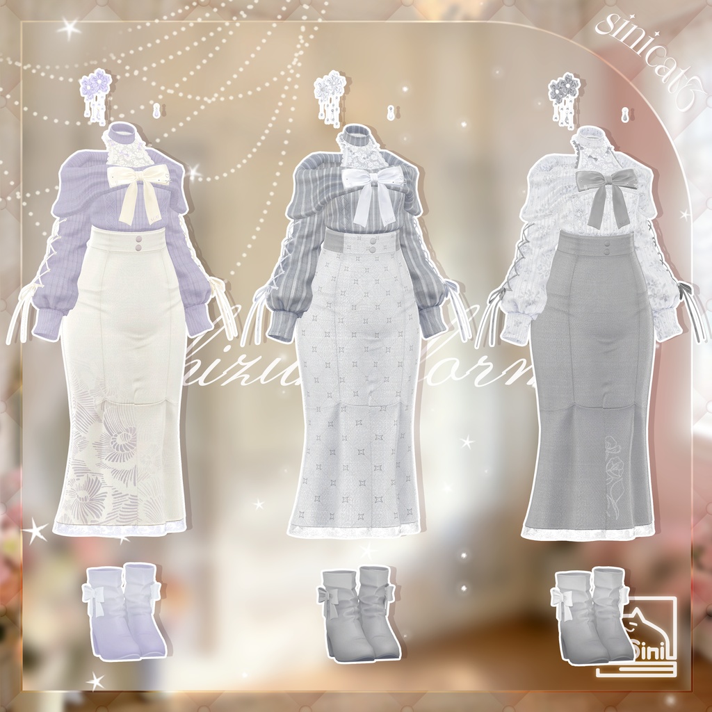 ✨発売記念セール中✨𝐒.𝐂 𝟐𝟎 【19 Avatars】🤍 Shizuka Form 🤍