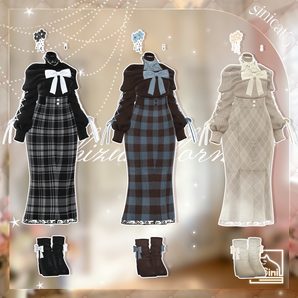 ✨発売記念セール中✨𝐒.𝐂 𝟐𝟎 【19 Avatars】🤍 Shizuka Form 🤍