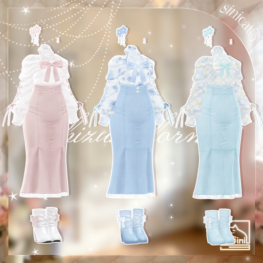 ✨発売記念セール中✨𝐒.𝐂 𝟐𝟎 【19 Avatars】🤍 Shizuka Form 🤍