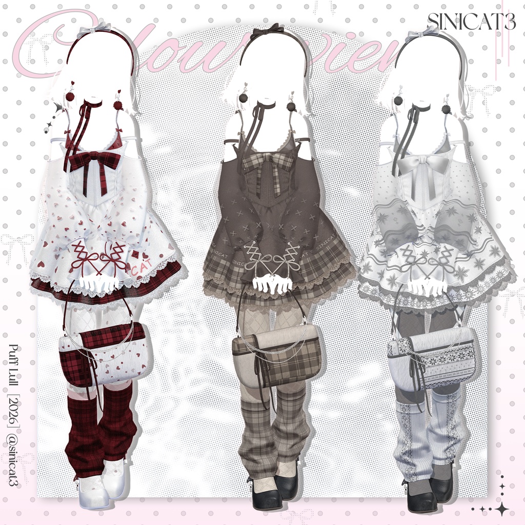 ✨発売記念セール中✨𝐒.𝐂 𝟐𝟏 【21 Avatars】 🤍Puff lull🤍