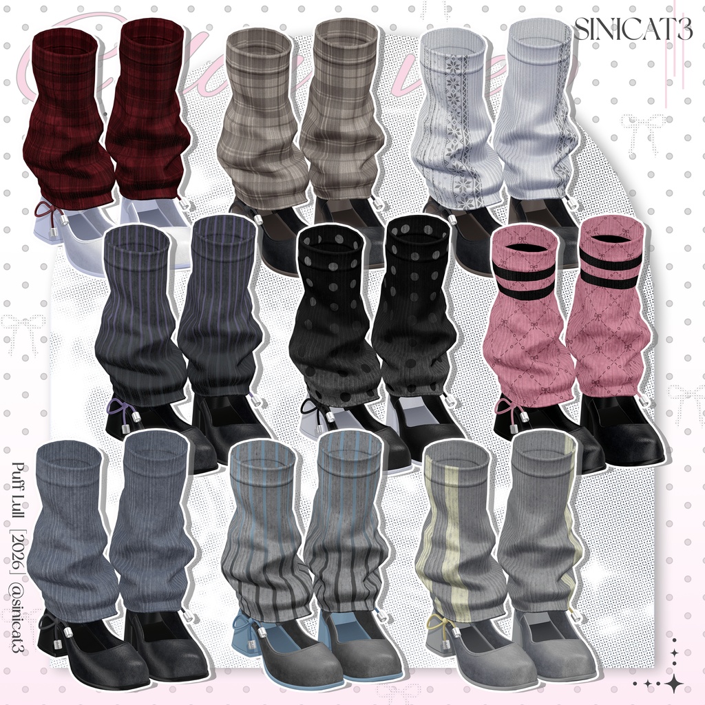 ✨発売記念セール中✨𝐒.𝐂 𝟐𝟏 【21 Avatars】 🤍Puff lull🤍