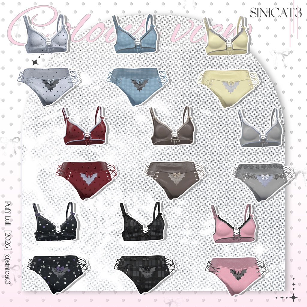 ✨発売記念セール中✨𝐒.𝐂 𝟐𝟏 【21 Avatars】 🤍Puff lull🤍