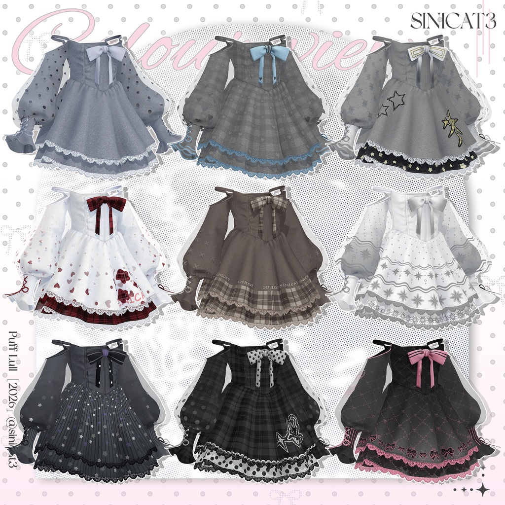 ✨発売記念セール中✨𝐒.𝐂 𝟐𝟏 【21 Avatars】 🤍Puff lull🤍