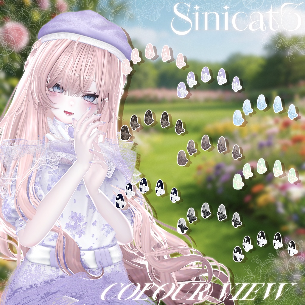 ✨発売記念セール中✨𝐒.𝐂 𝟐𝟐 【21 Avatars】 🤍Petal Grace🤍