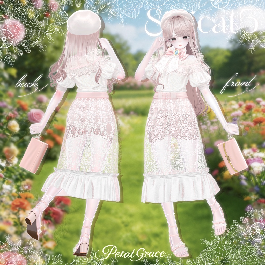 ✨発売記念セール中✨𝐒.𝐂 𝟐𝟐 【21 Avatars】 🤍Petal Grace🤍