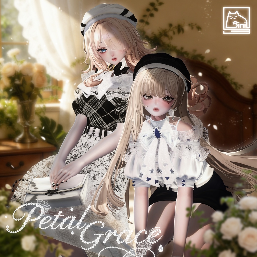 ✨発売記念セール中✨𝐒.𝐂 𝟐𝟐 【21 Avatars】 🤍Petal Grace🤍
