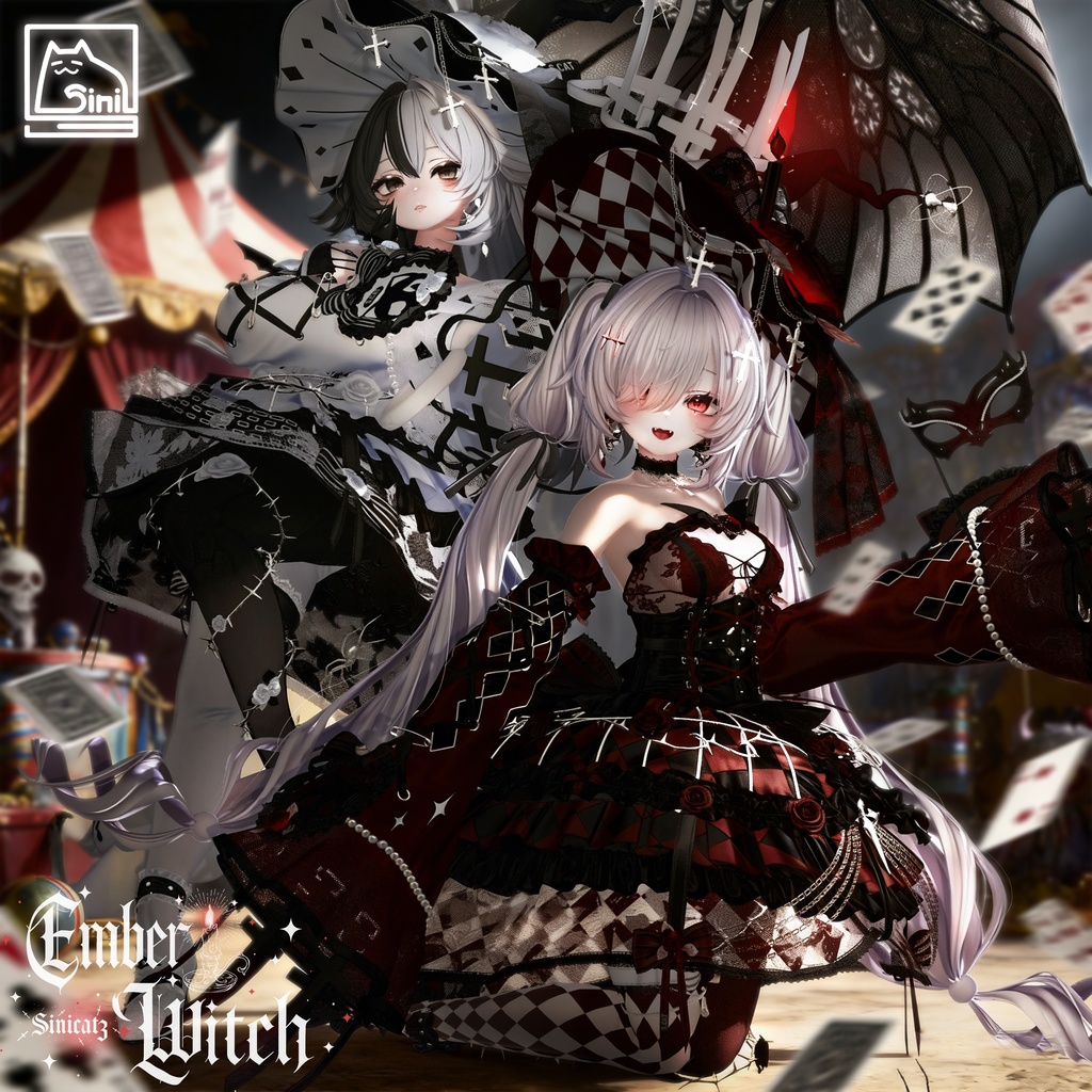 ✨発売記念セール中✨ (30% OFF )𝐒.𝐂 𝟐𝟑 【20 Avatars】 🤍Ember Witch🤍