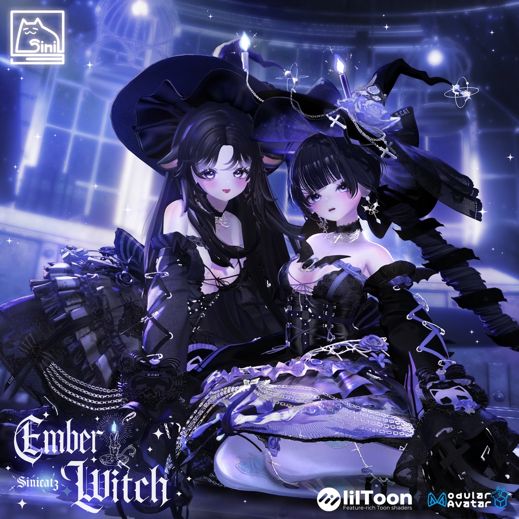 ✨発売記念セール中✨ (30% OFF )𝐒.𝐂 𝟐𝟑 【20 Avatars】 🤍Ember Witch🤍