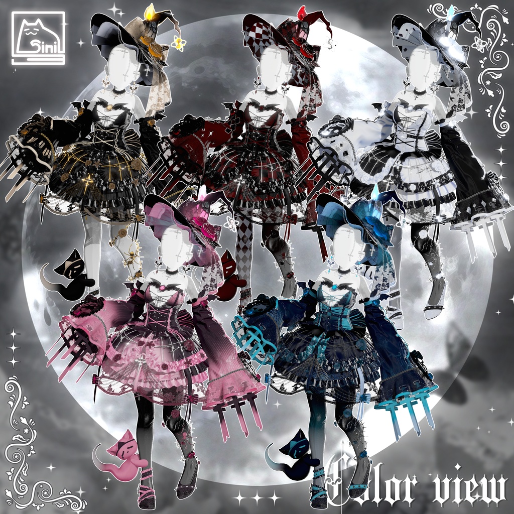 ✨発売記念セール中✨ (30% OFF )𝐒.𝐂 𝟐𝟑 【20 Avatars】 🤍Ember Witch🤍