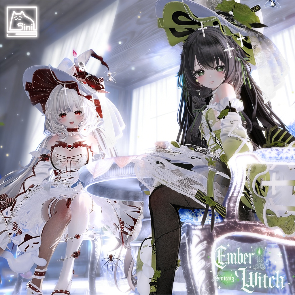 ✨発売記念セール中✨ （30% OFF ）𝐒.𝐂 𝟐𝟑 【20 Avatars】 🤍Ember Witch🤍