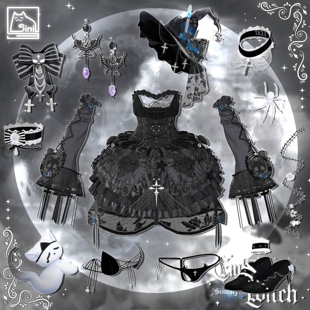 ✨発売記念セール中✨ (30% OFF )𝐒.𝐂 𝟐𝟑 【20 Avatars】 🤍Ember Witch🤍