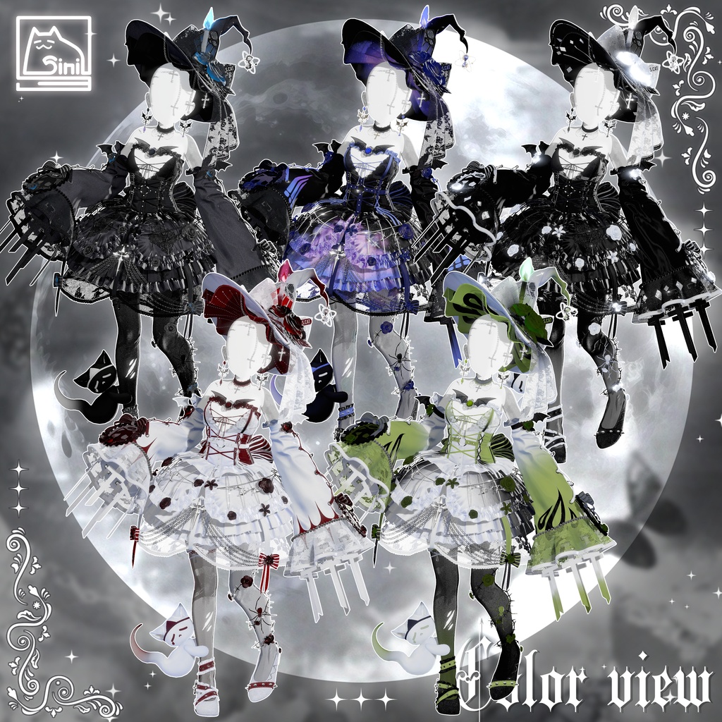 ✨発売記念セール中✨ (30% OFF )𝐒.𝐂 𝟐𝟑 【20 Avatars】 🤍Ember Witch🤍