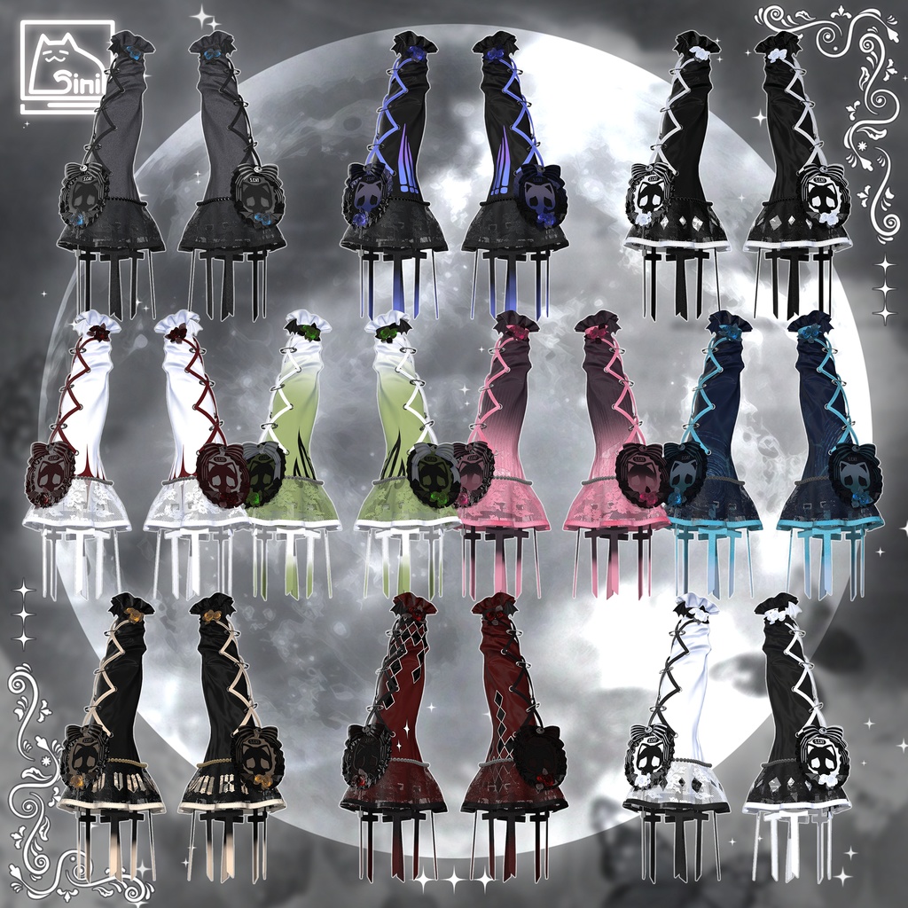 ✨発売記念セール中✨ (30% OFF )𝐒.𝐂 𝟐𝟑 【20 Avatars】 🤍Ember Witch🤍