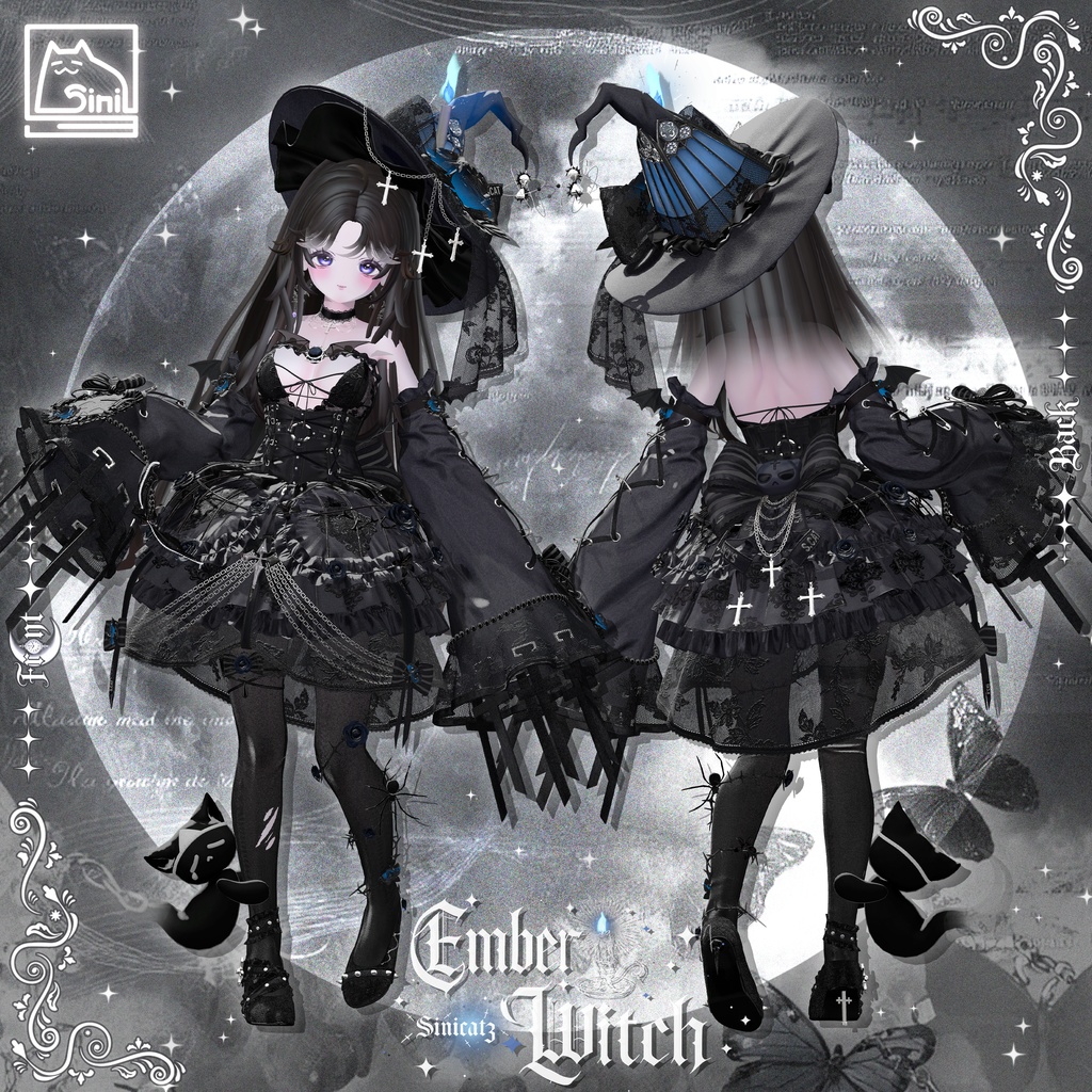 ✨発売記念セール中✨ (30% OFF )𝐒.𝐂 𝟐𝟑 【20 Avatars】 🤍Ember Witch🤍