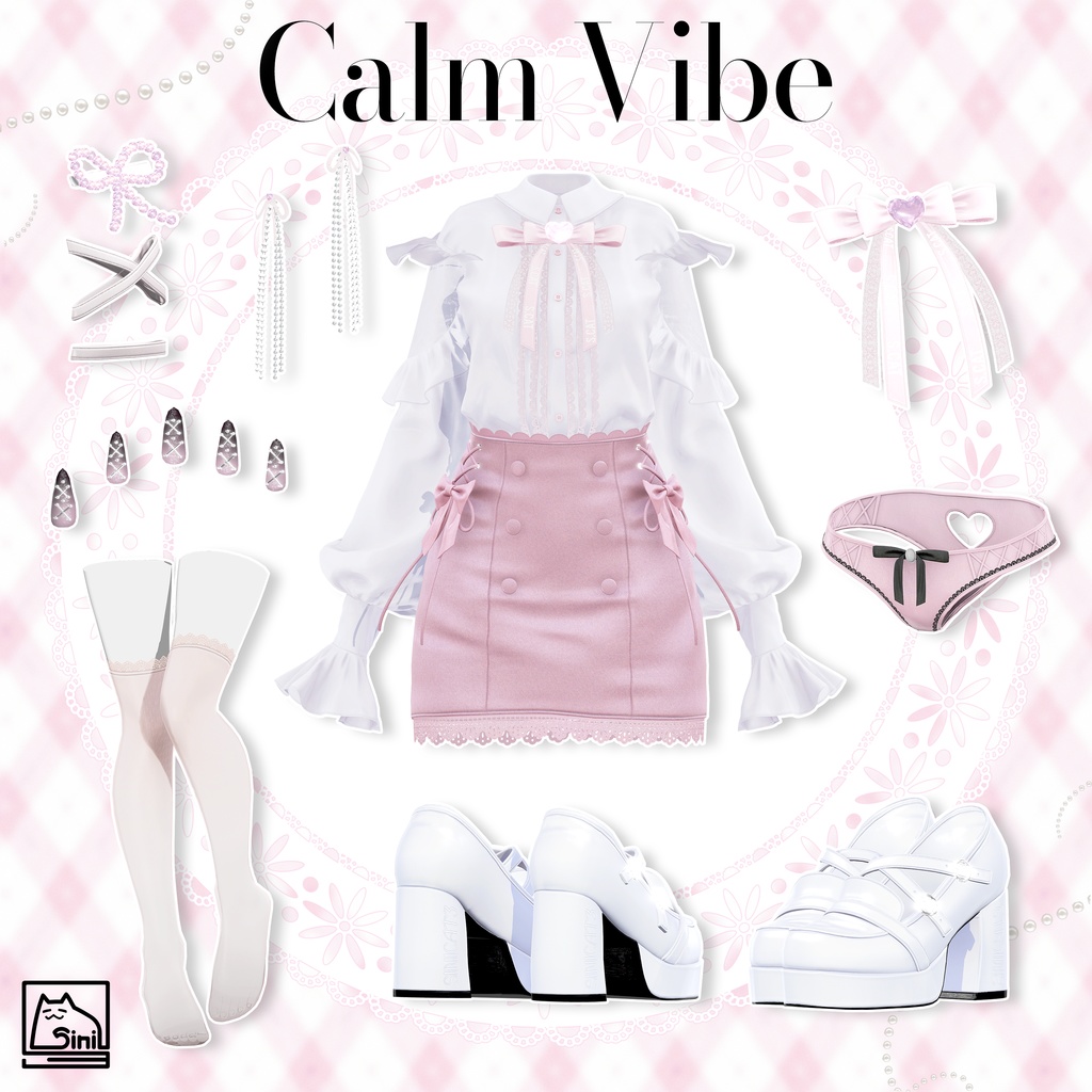 ✨発売記念セール中✨(50% OFF )𝐒.𝐂 𝟐𝟒 【19 Avatars】 🤍Calm Vibe🤍