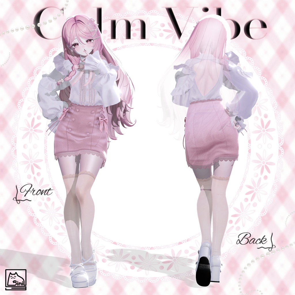 ✨発売記念セール中✨(50% OFF )𝐒.𝐂 𝟐𝟒 【19 Avatars】 🤍Calm Vibe🤍