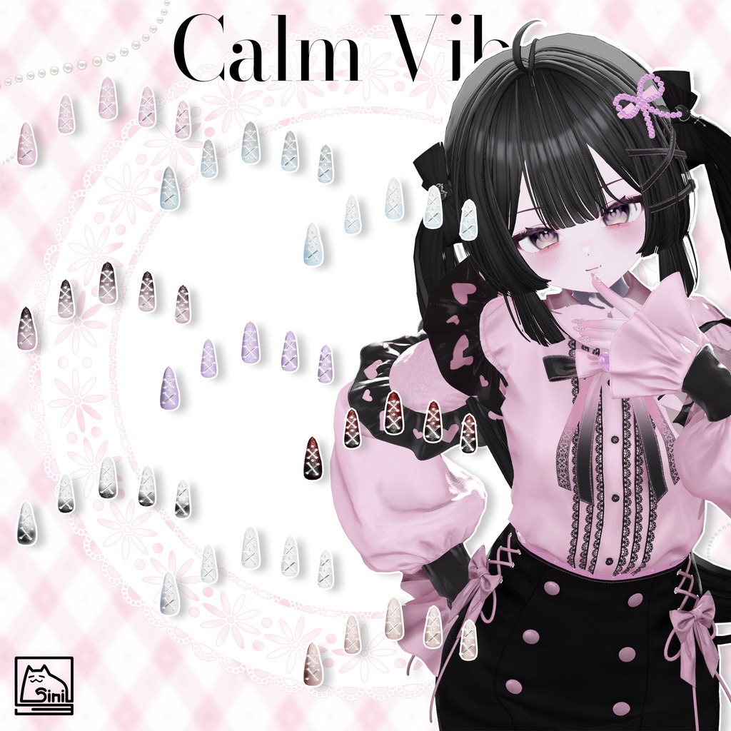 ✨発売記念セール中✨(50% OFF )𝐒.𝐂 𝟐𝟒 【19 Avatars】 🤍Calm Vibe🤍