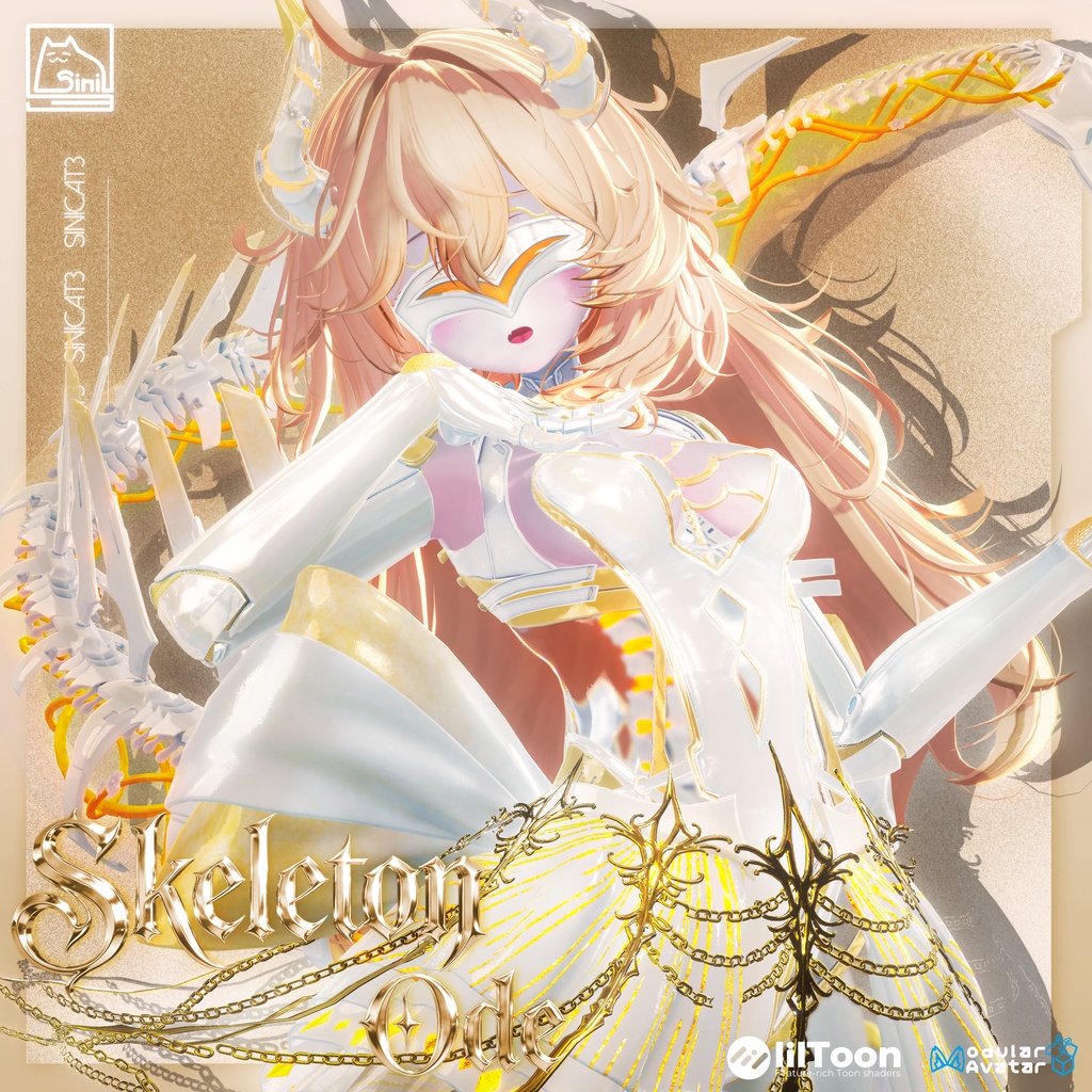 (50% OFF) ✨発売記念セール中✨𝐒.𝐂 𝟐𝟓 【20 Avatars】 🤍Skeleton Ode🤍