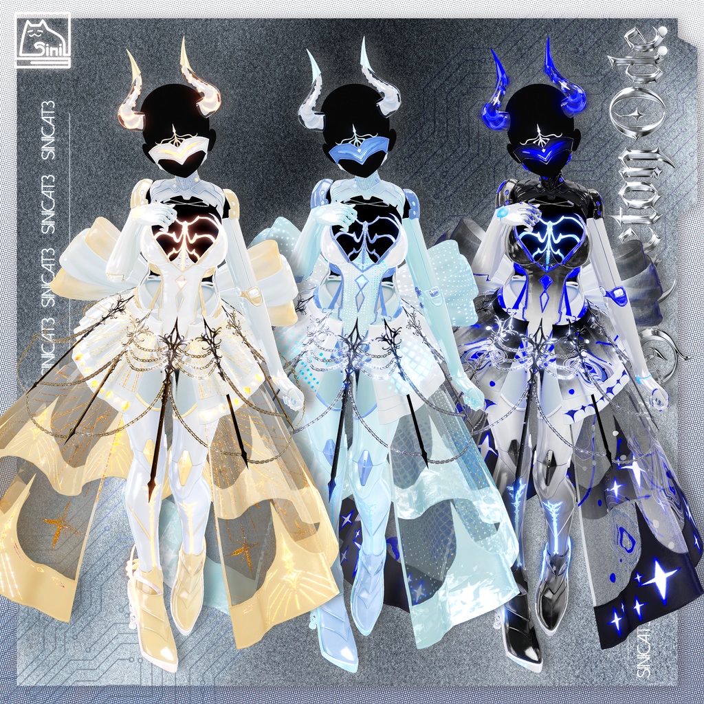 (50% OFF) ✨発売記念セール中✨𝐒.𝐂 𝟐𝟓 【20 Avatars】 🤍Skeleton Ode🤍