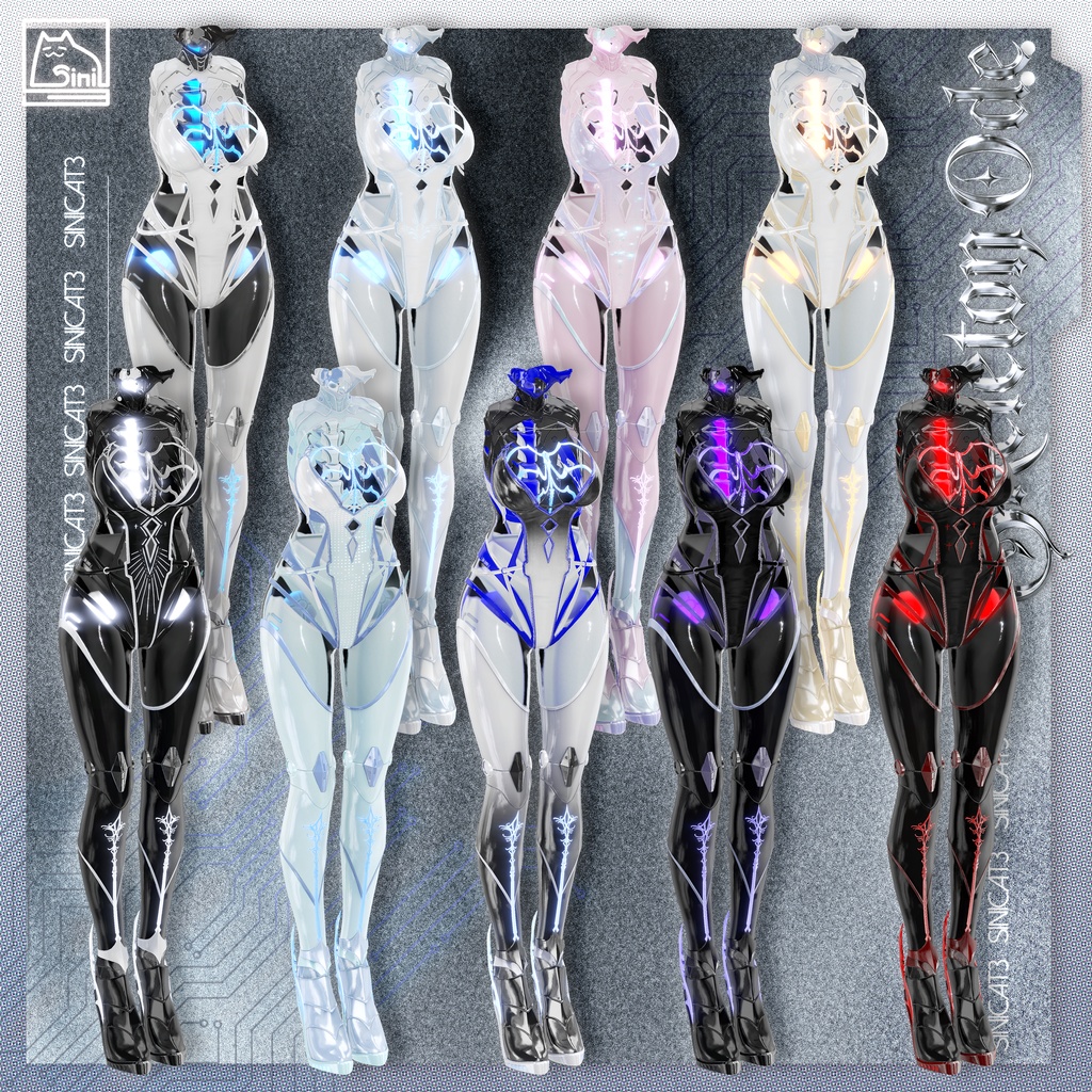 (50% OFF) ✨発売記念セール中✨𝐒.𝐂 𝟐𝟓 【20 Avatars】 🤍Skeleton Ode🤍
