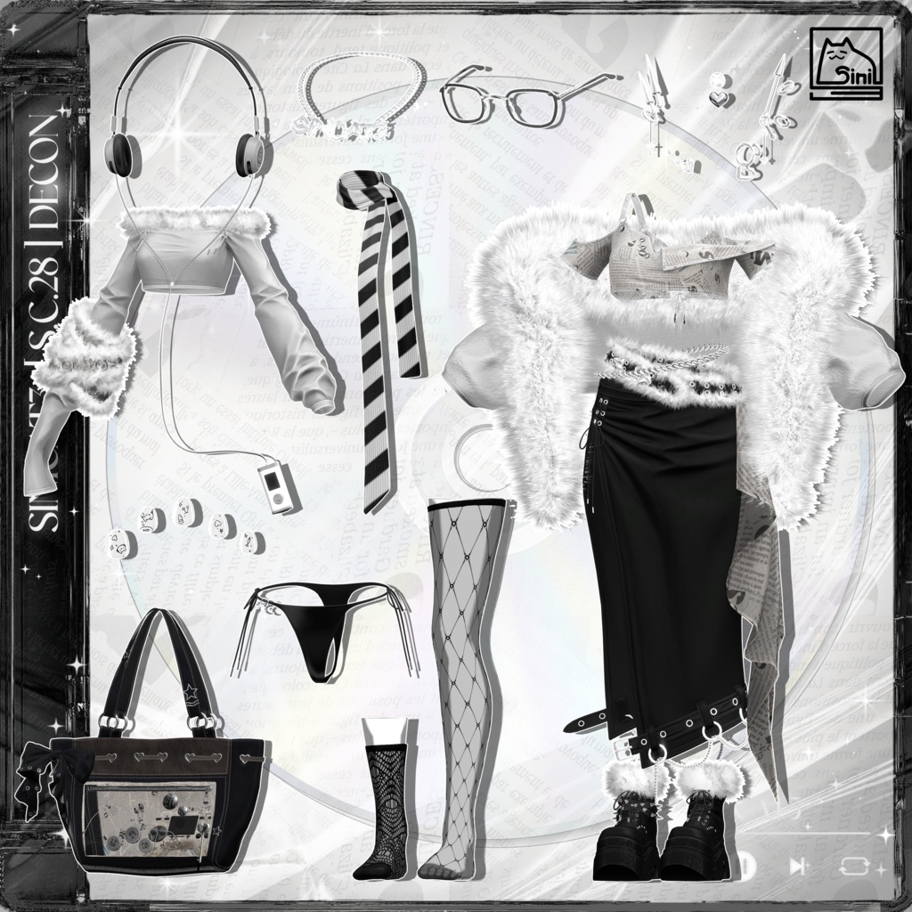 ✨発売記念セール✨ 𝐒.𝐂 𝟐𝟖 【22 Avatars】 🤍 Decon 🤍