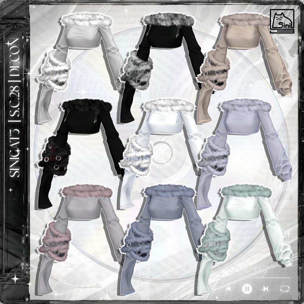 ✨発売記念セール✨ 𝐒.𝐂 𝟐𝟖 【22 Avatars】 🤍 Decon 🤍