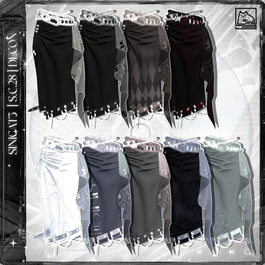 ✨発売記念セール✨ 𝐒.𝐂 𝟐𝟖 【22 Avatars】 🤍 Decon 🤍