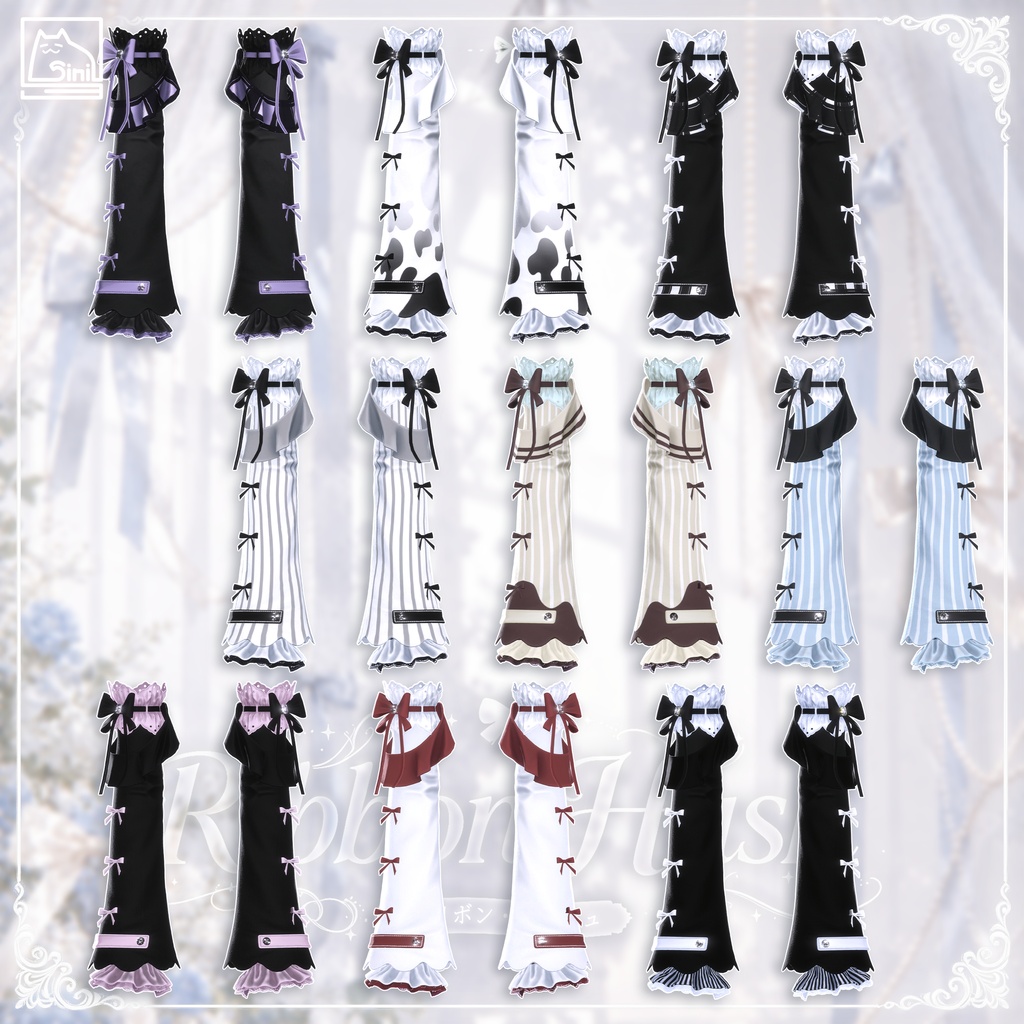 ✨セール中✨ 𝐒.𝐂.𝟑𝟐 【24 Avatars】 Ribbon Hush