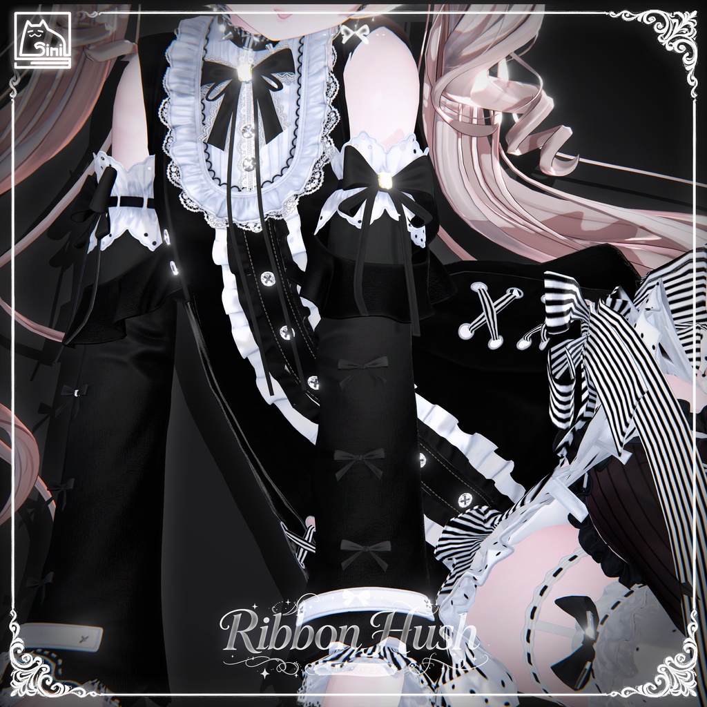 ✨セール中✨ 𝐒.𝐂.𝟑𝟐 【24 Avatars】 Ribbon Hush