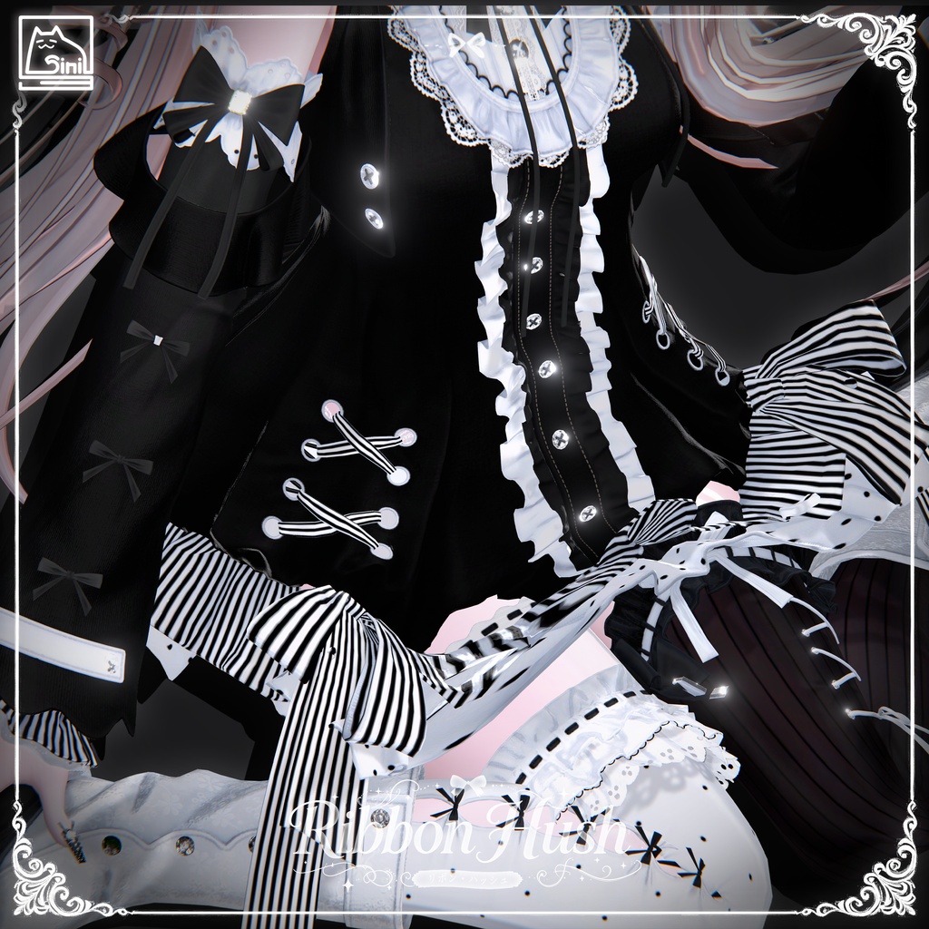 ✨セール中✨ 𝐒.𝐂.𝟑𝟐 【24 Avatars】 Ribbon Hush