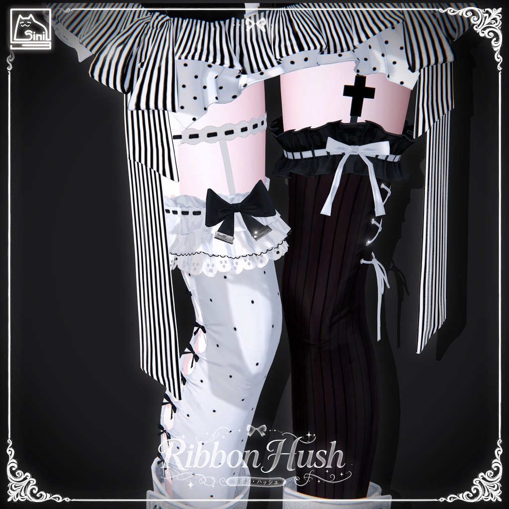 ✨セール中✨ 𝐒.𝐂.𝟑𝟐 【24 Avatars】 Ribbon Hush