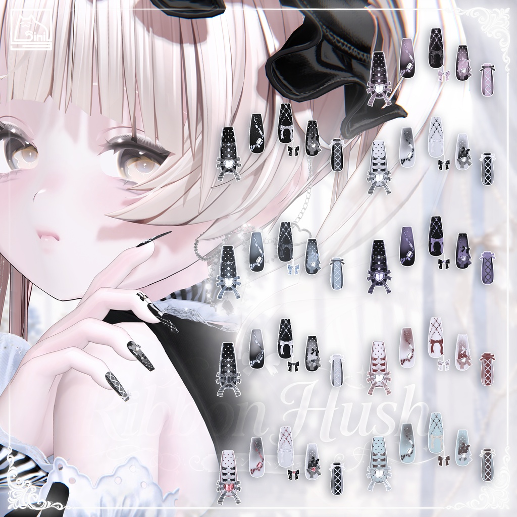 ✨セール中✨ 𝐒.𝐂.𝟑𝟐 【24 Avatars】 Ribbon Hush