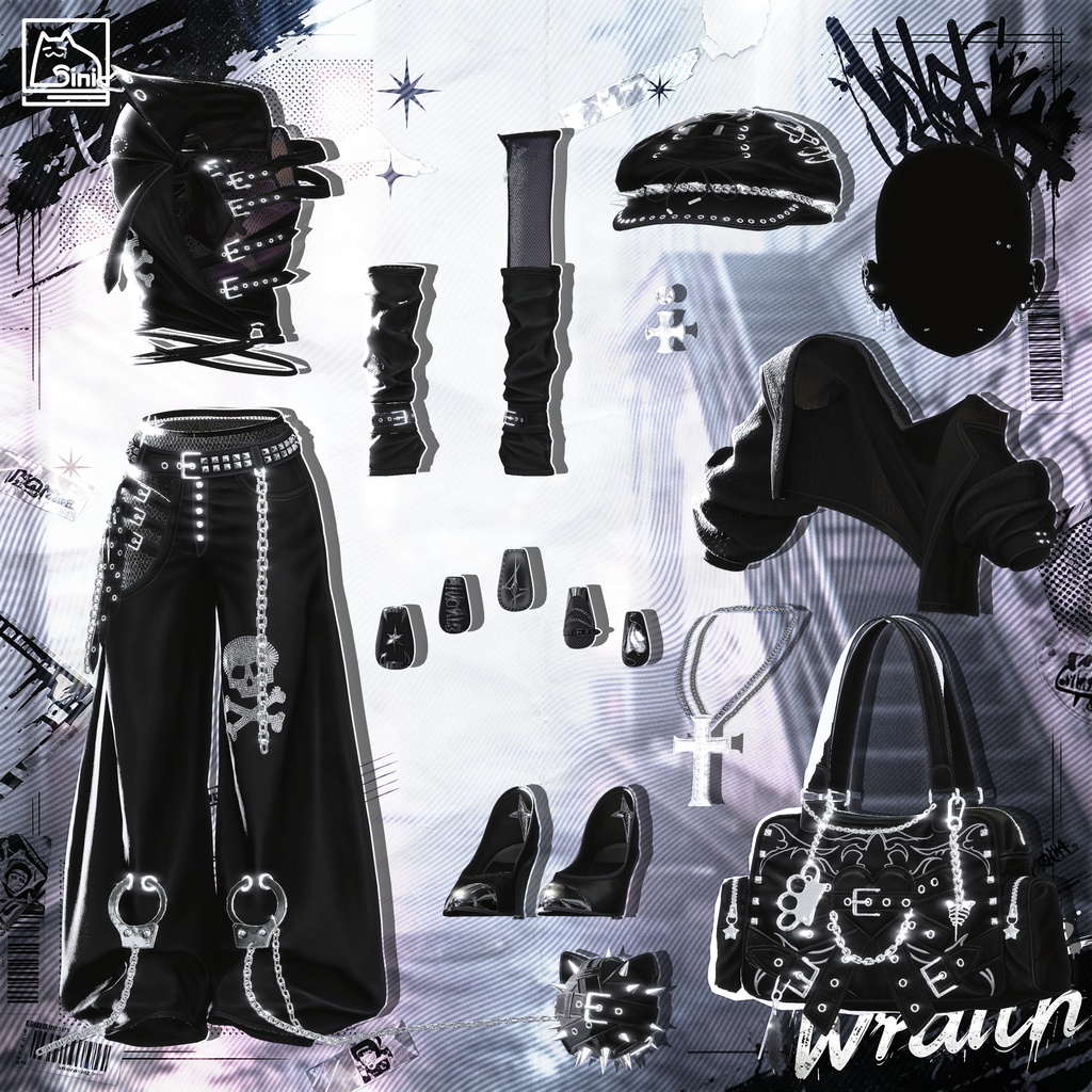 ✨セール中✨ 𝐒.𝐂.𝟑𝟏 【20 Avatars】🤍 SHACKLE WRAITH 🤍