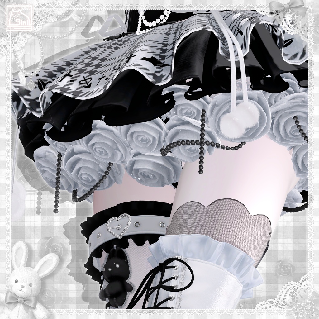 ✨セール中✨ 𝐒.𝐂.𝟑𝟑 【24 Avatars】🤍Mist Bun 🤍