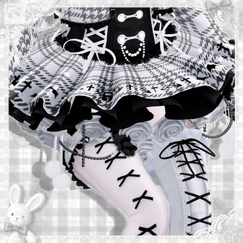 ✨セール中✨ 𝐒.𝐂.𝟑𝟑 【24 Avatars】🤍Mist Bun 🤍