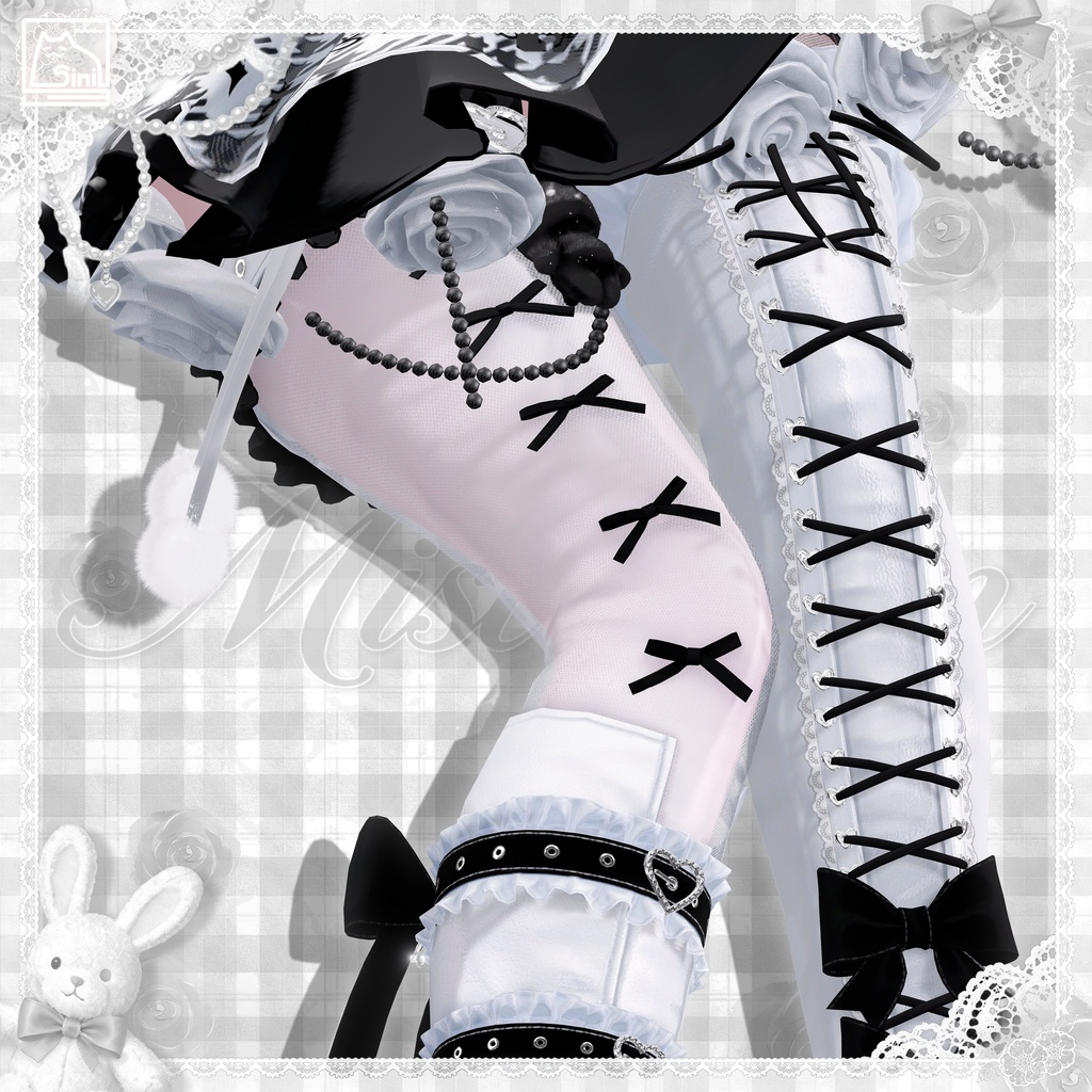 ✨セール中✨ 𝐒.𝐂.𝟑𝟑 【24 Avatars】🤍Mist Bun 🤍