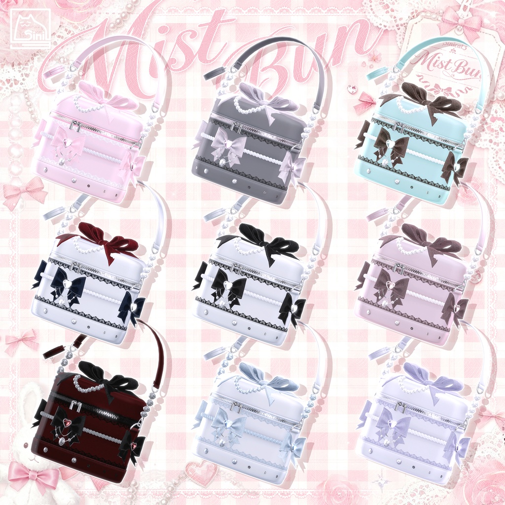 ✨セール中✨ 𝐒.𝐂.𝟑𝟑 【24 Avatars】🤍Mist Bun 🤍