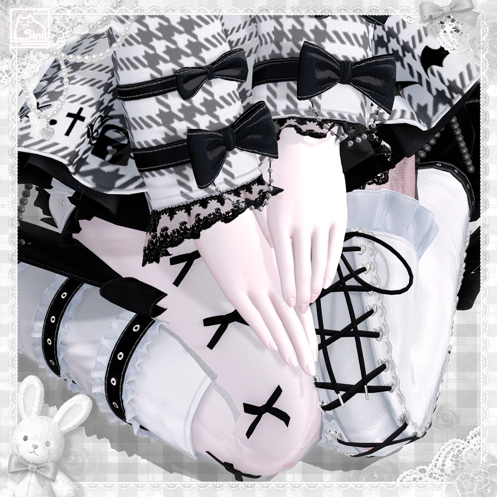 ✨セール中✨ 𝐒.𝐂.𝟑𝟑 【24 Avatars】🤍Mist Bun 🤍