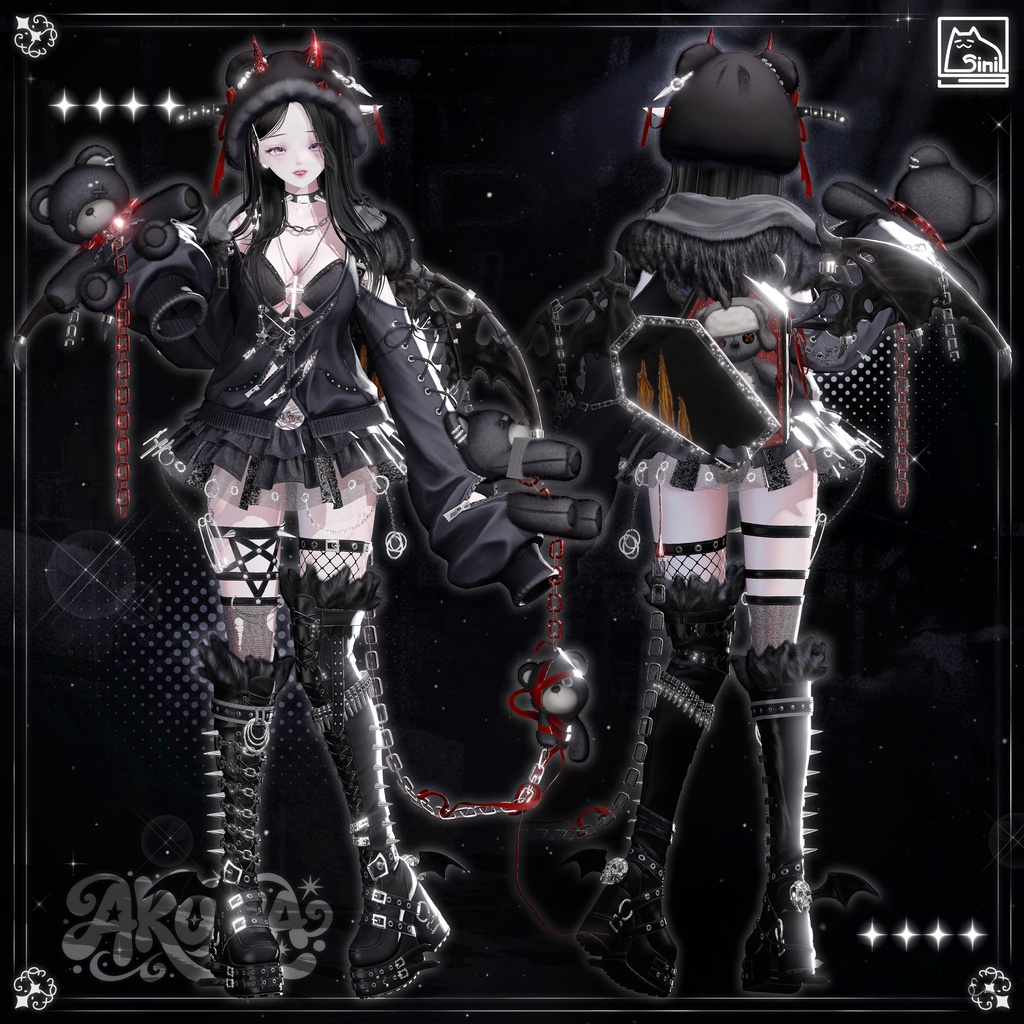 ✨セール中✨ 𝐒.𝐂.𝟑𝟒 【18 Avatars】 🤍AKUMA 🤍