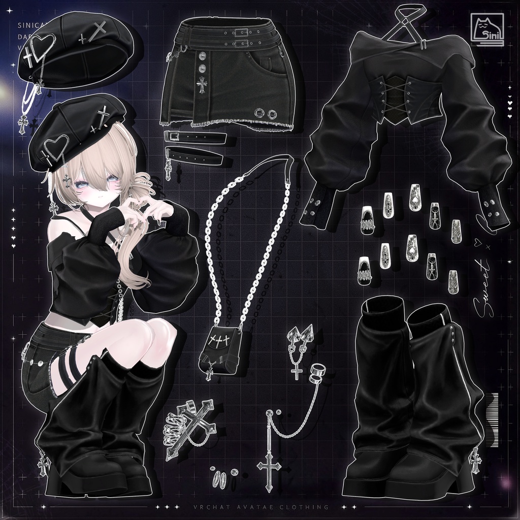 ✨セール中✨𝐒.𝐂.𝟑𝟓 【20 Avatars】 DARKWAVE