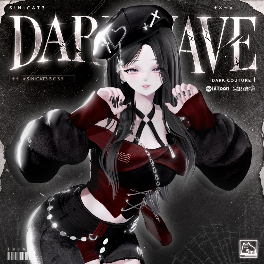 ✨セール中✨𝐒.𝐂.𝟑𝟓 【20 Avatars】 DARKWAVE