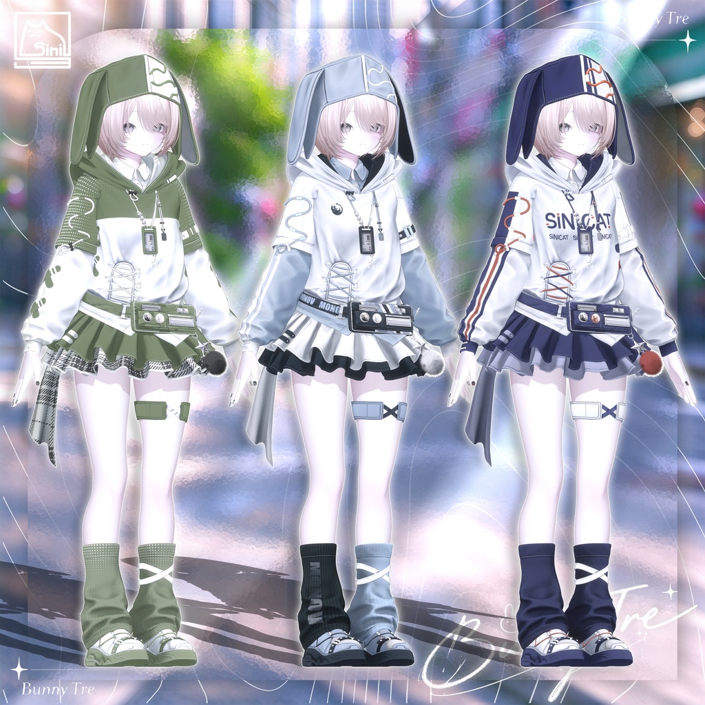 ✨発売記念セール中✨𝐒.𝐂.𝟑𝟕 【20 Avatars】 BunnyTre