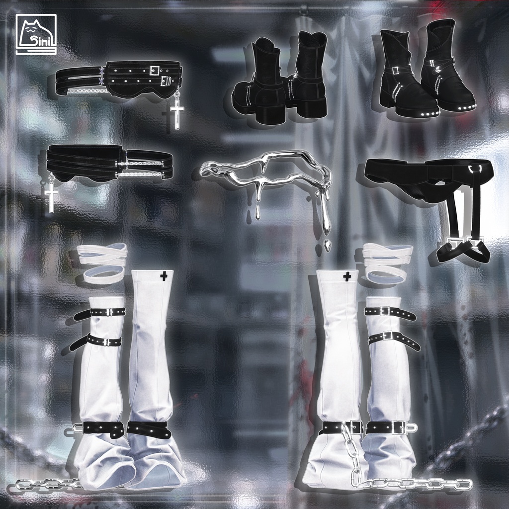✨発売記念セール中✨ 𝐒.𝐂.𝟑𝟖 【18 Avatars】 Drip Cage