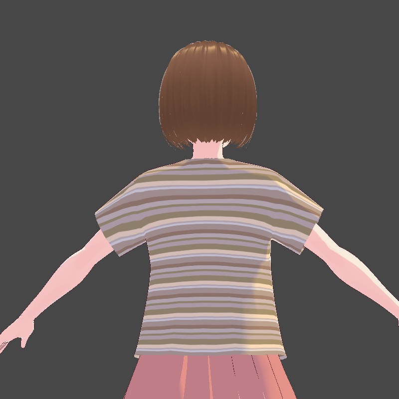 無料 froroliaロゴ入りTシャツ VRoid用テクスチャ