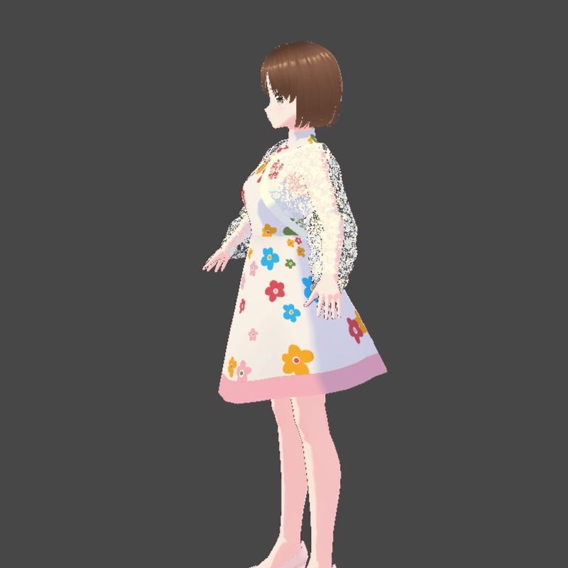 レースボレロ VRoid用 vroidcustomitem 4色セット+おまけブローチ